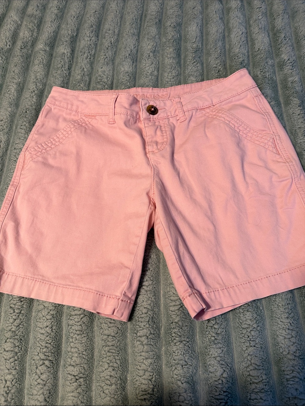 Maurices Light Pink Bermuda Shorts
